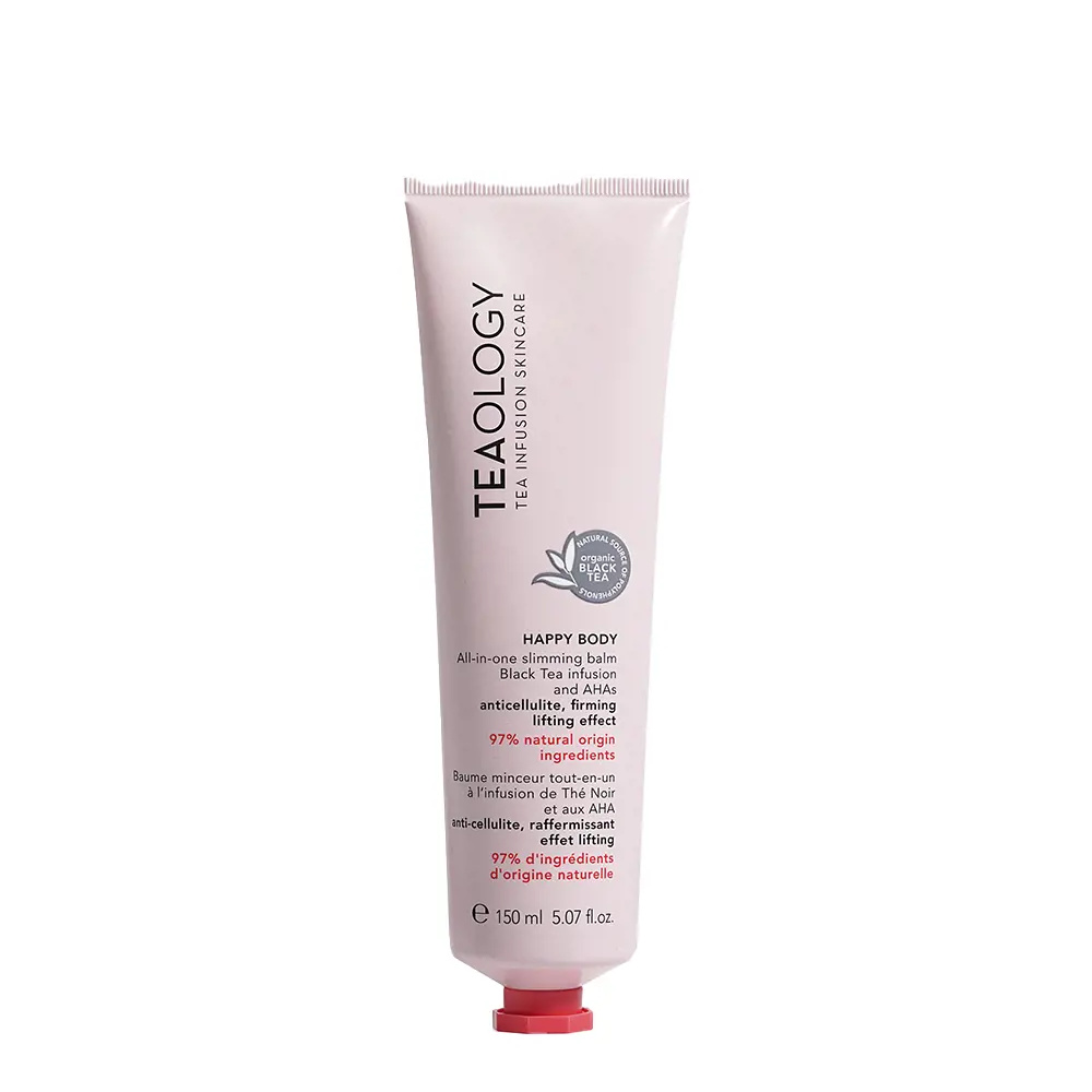 TEAOLOGY HAPPY BLACK TEA anticellulite & firming body 150 ml TEAOLOGY HAPPY BLACK TEA anticellulite & firming body 150 ml