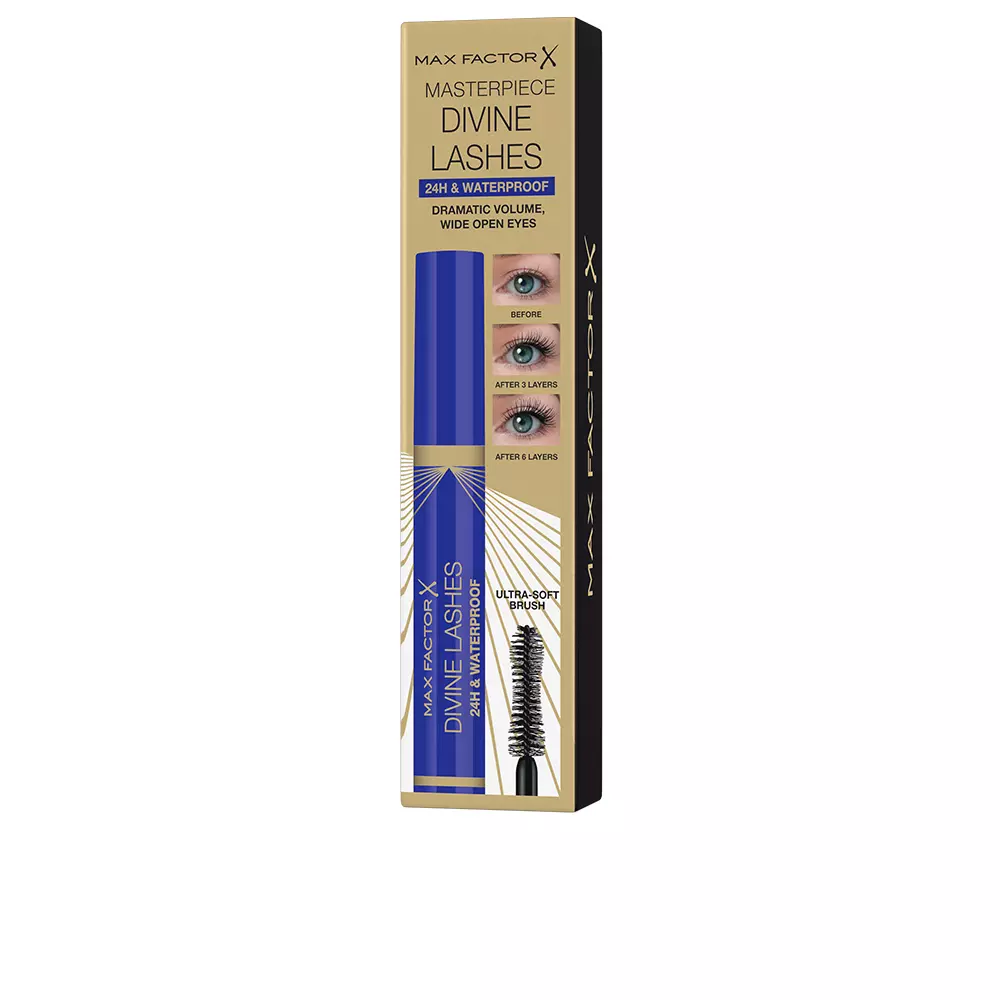 MAX FACTOR DIVINE LASHES 24H & waterproof mascara #black