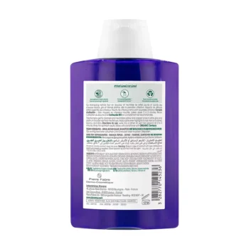 KLORANE A LA CENTAUREA BIO anti-yellowing shampoo for gray and blonde hair 200 ml