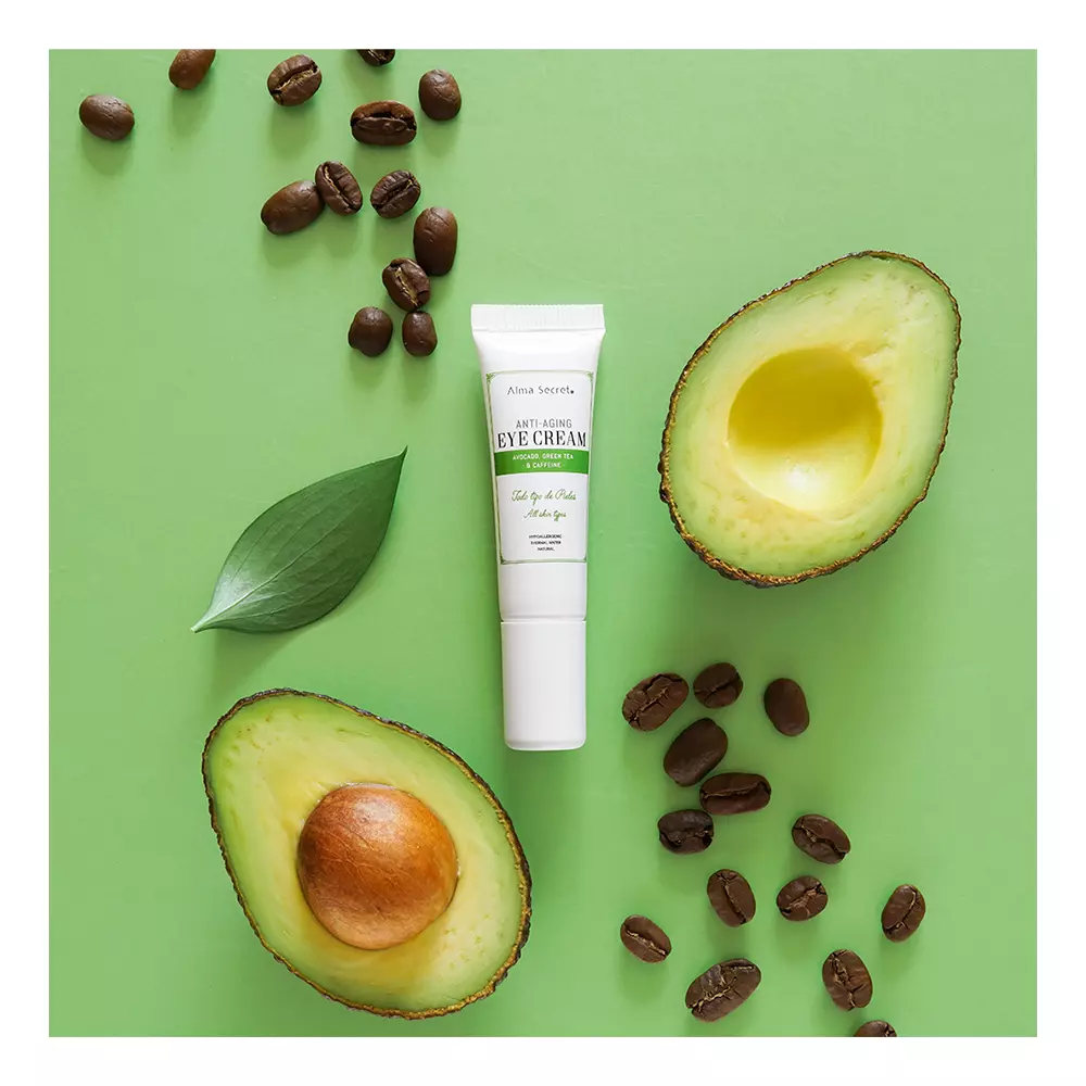 <span class="notranslate">ALMA SECRET EYE CREAM</span> anti-aging with  avocado & caffeine 10 ml