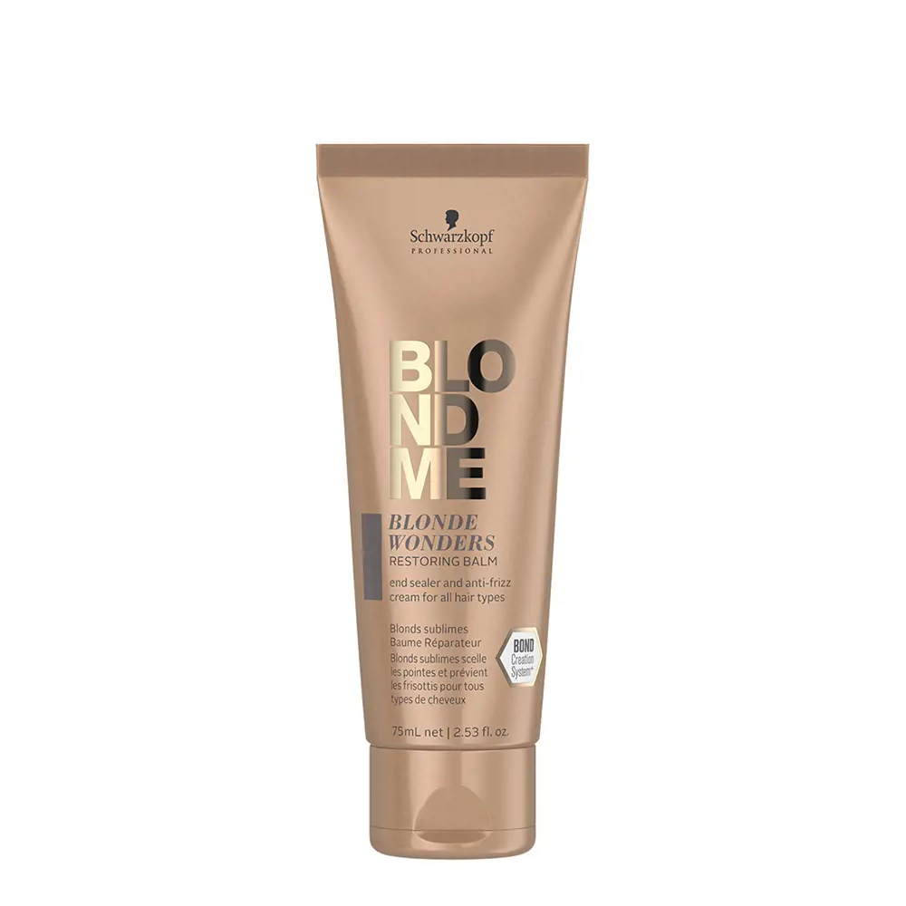 SCHWARZKOPF BLONDME blonde wonders restoring balm 75 ml SCHWARZKOPF BLONDME blonde wonders restoring balm 75 ml