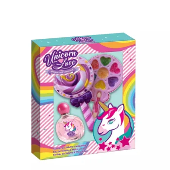 CARTOON UNICORN LOVE PIRULETA set 9 pcs