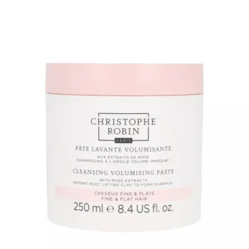CHRISTOPHE ROBIN CLEANSING VOLUMIZING paste with pure rassoul clay&rose extracts 250 ml