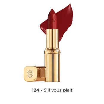 L'ORÉAL PARIS COLOR RICHE satin lipstick #124-s'il vous plait