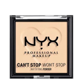 NYX PROFESSIONAL MAKE UP CAN'T STOP WON'T STOP mattifying powder #light