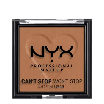 NYX PROFESSIONAL MAKE UP CAN'T STOP WON'T STOP mattifying powder #mocha