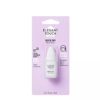 ELEGANT TOUCH PROTECTIVE nail glue clear 3 ml ELEGANT TOUCH PROTECTIVE nail glue clear 3 ml