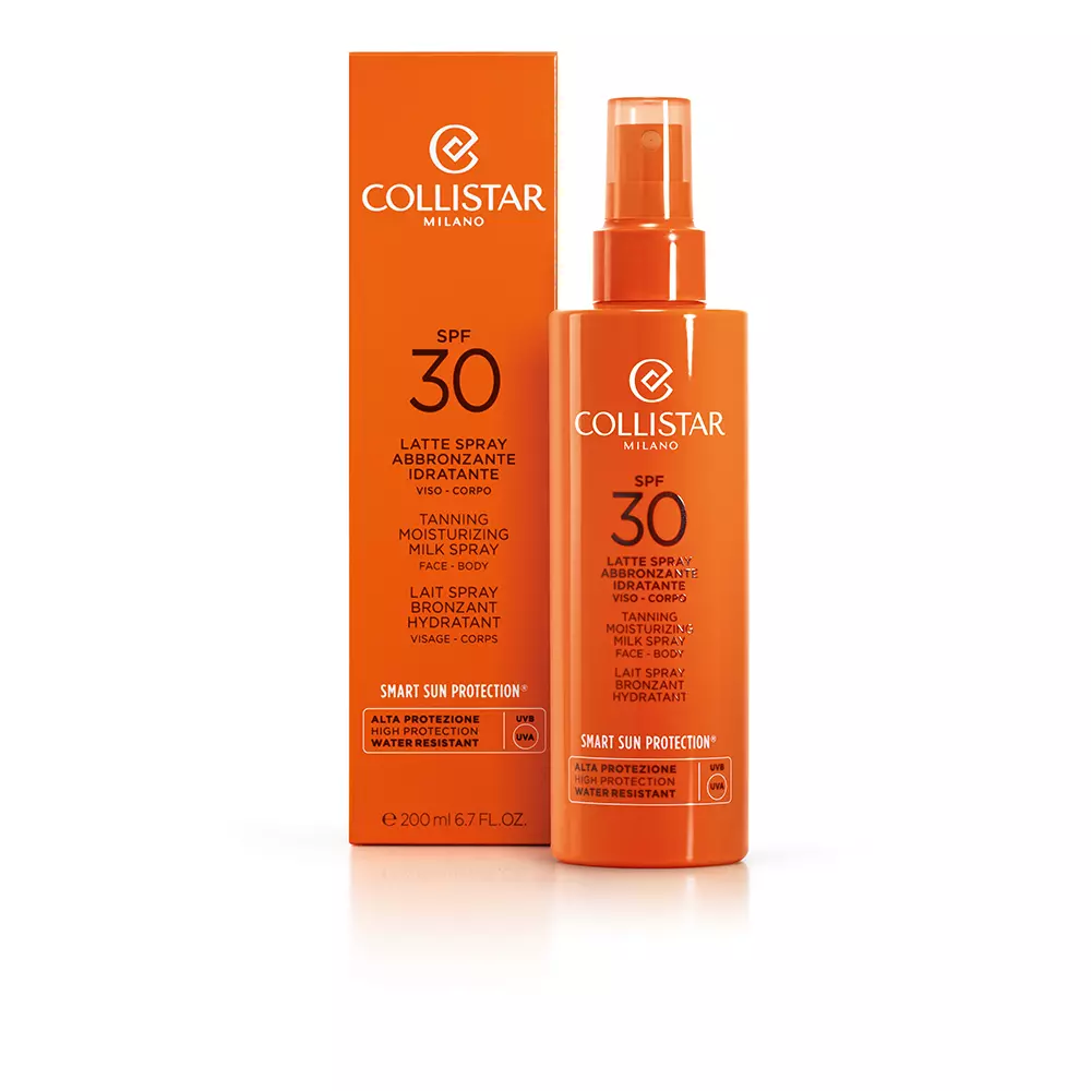 COLLISTAR SPRAY BRONCEADOR Latte idratante SPF30+ 200ml