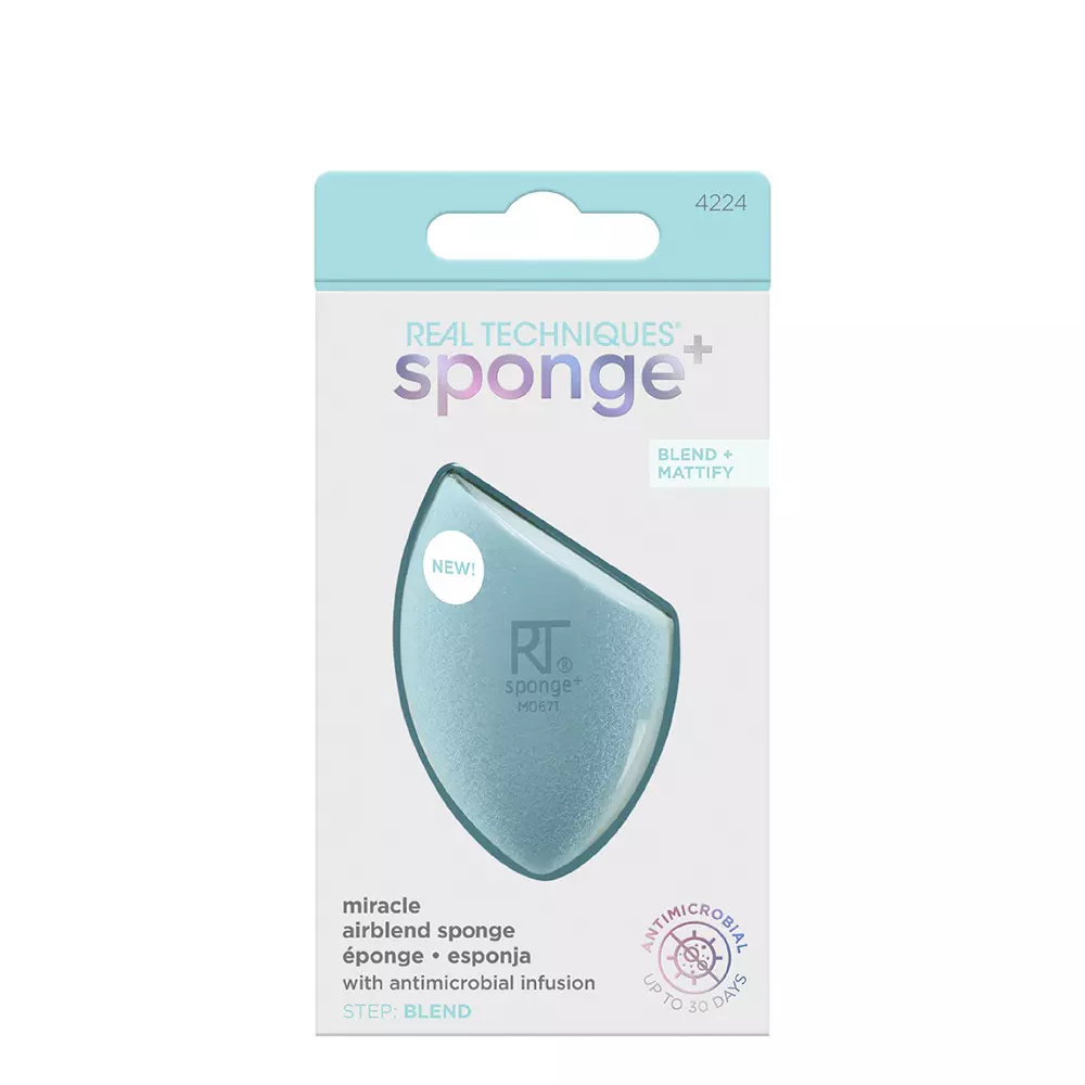 REAL TECHNIQUES SPONGE+ miracle airblend sponge 1 u REAL TECHNIQUES SPONGE+ miracle airblend sponge 1 u