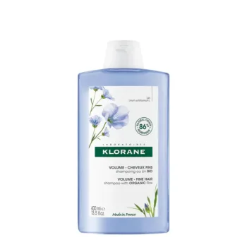 KLORANE VOLUMEN champú al lino bio 400 ml
