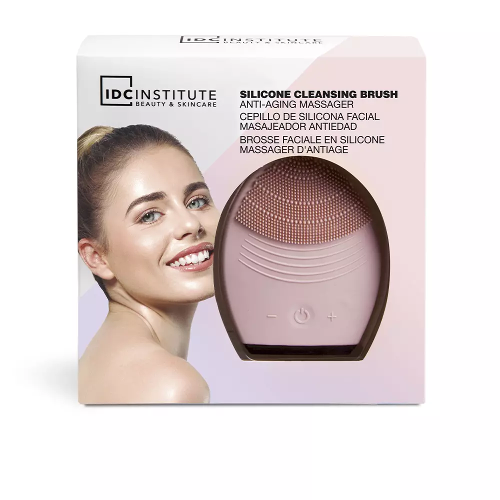 IDC INSTITUTE SILICONE cleansing brush anti-aging massager 1 u