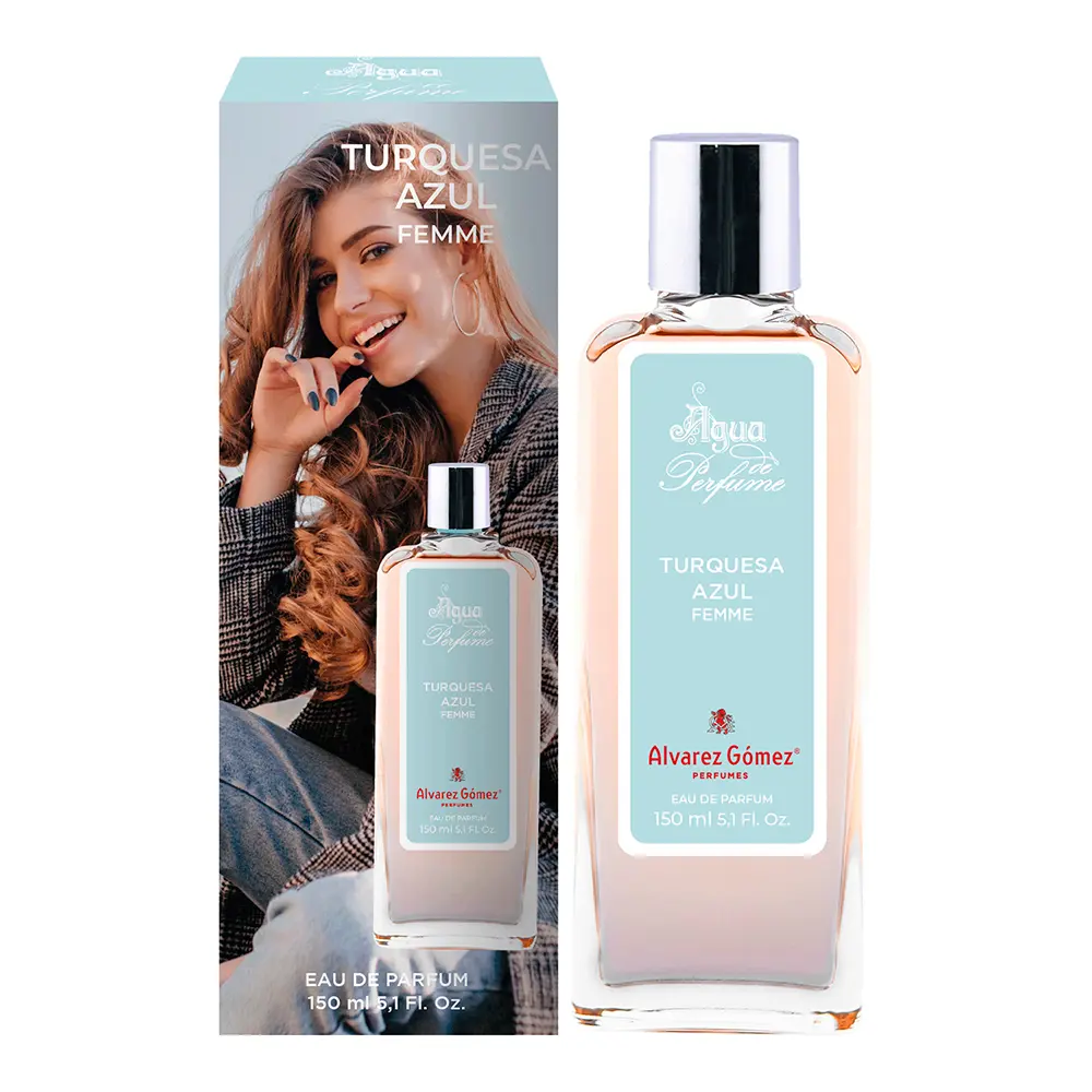 ALVAREZ GOMEZ TURQUESA AZUL FEMME Eau de Parfum Spray 150 ml für Damen ALVAREZ GOMEZ TURQUESA AZUL FEMME Eau de Parfum Spray 150 ml für Damen