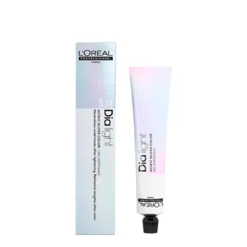 L'ORÉAL PROFESSIONNEL PARIS DIA LIGHT Gel-Cremesäure ohne Amoniaque # 7.8 50 ml