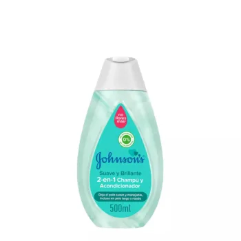 JOHNSON'S BABY shampoo + balsamo delicato e brillante 500 ml