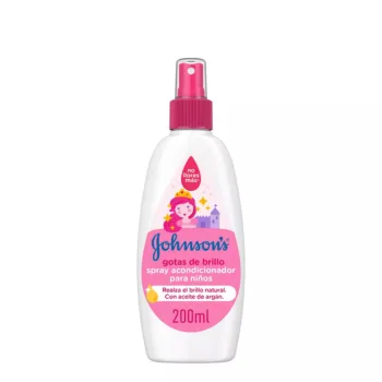 JOHNSON'S BABY conditioner gotas de brillo spray 200 ml
