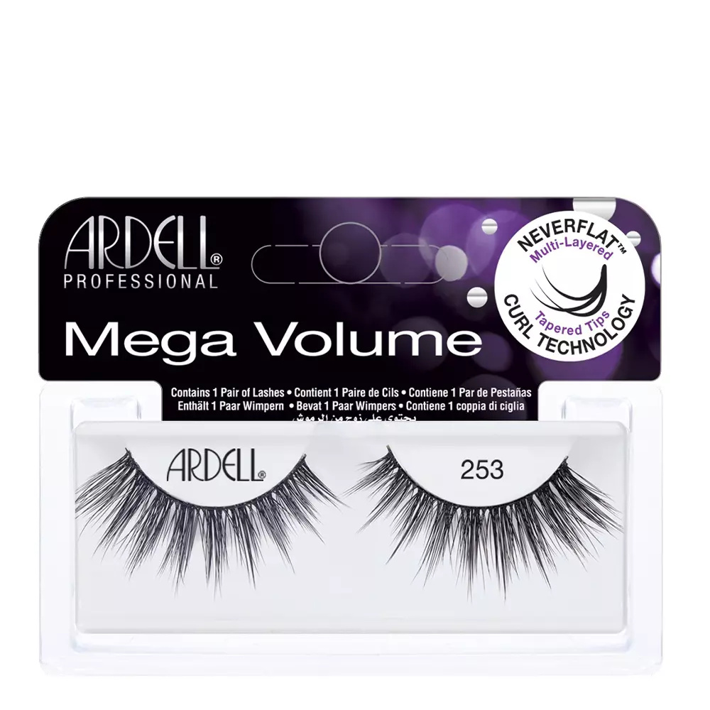 ARDELL MEGA VOLUME LASH eyelashes #253 1 u ARDELL MEGA VOLUME LASH eyelashes #253 1 u
