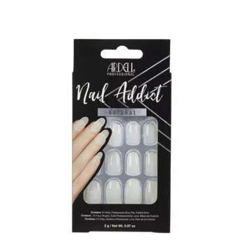 ARDELL NAIL ADDICT natural oval 1 u