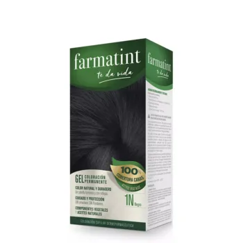 FARMATINT FARMATINT GEL dry  permanent color #1n-black 5 u