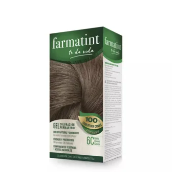 FARMATINT FARMATINT GEL dry  permanent color #6c-dark blonde ceniza 5 u