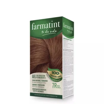FARMATINT FARMATINT GEL dry  permanent color #7r-blonde cobrizo 5 u