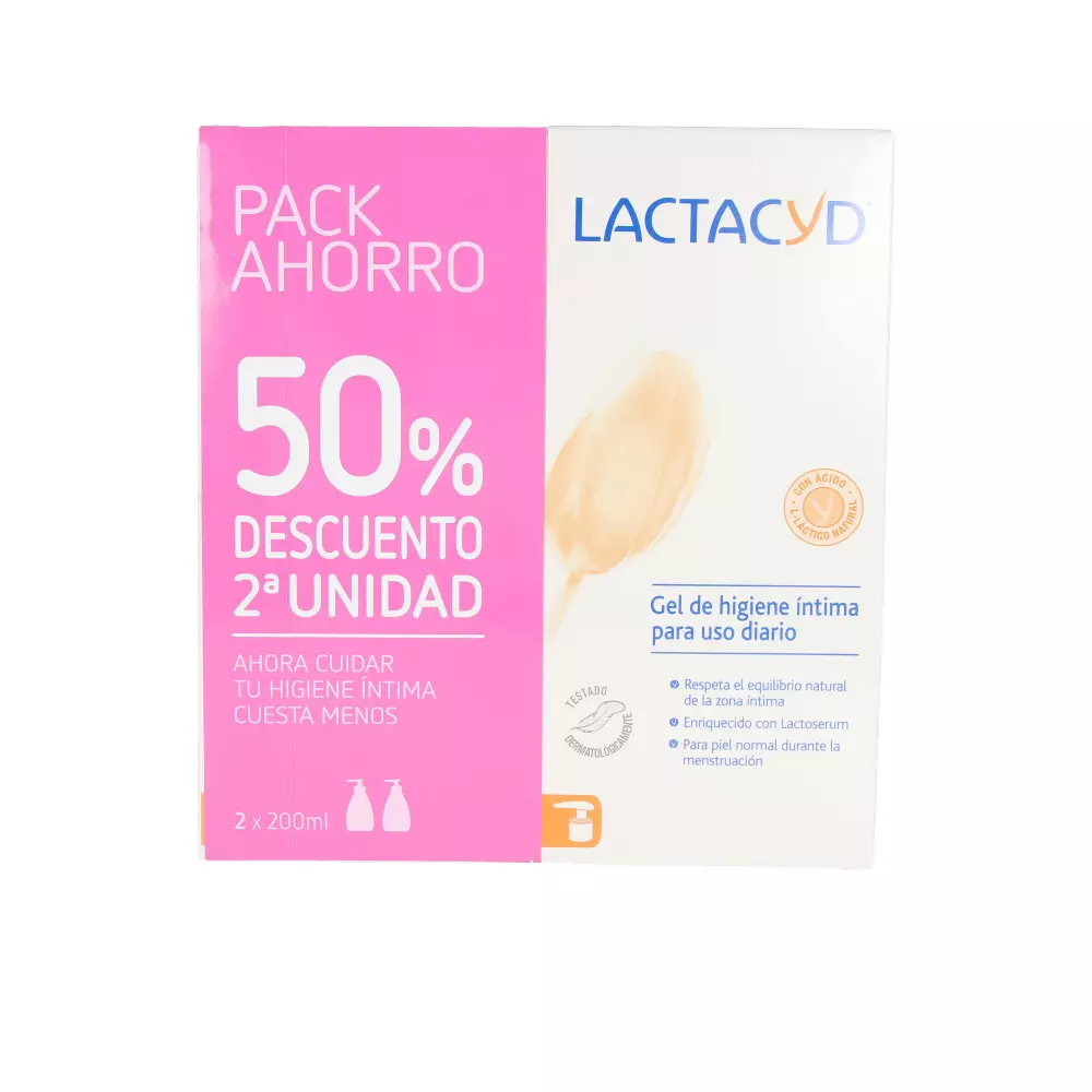 LACTACYD LACTACYD INTIMATE GEL set 2 x 200 ml