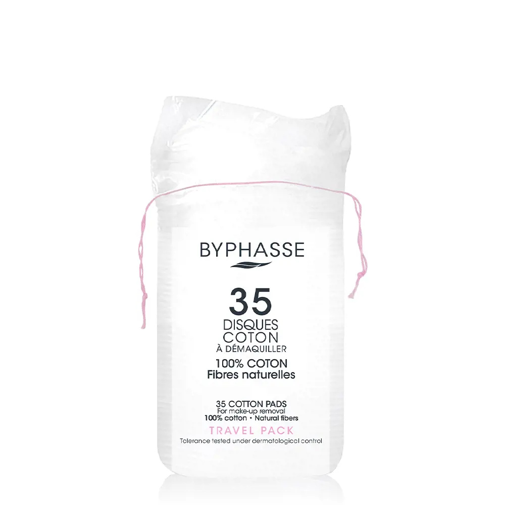 BYPHASSE DISCOS COTTON makeup remover 35 u BYPHASSE DISCOS COTTON makeup remover 35 u