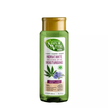 NATUR VITAL ECO MOISTURIZING hemp and lino champoo 300 ml