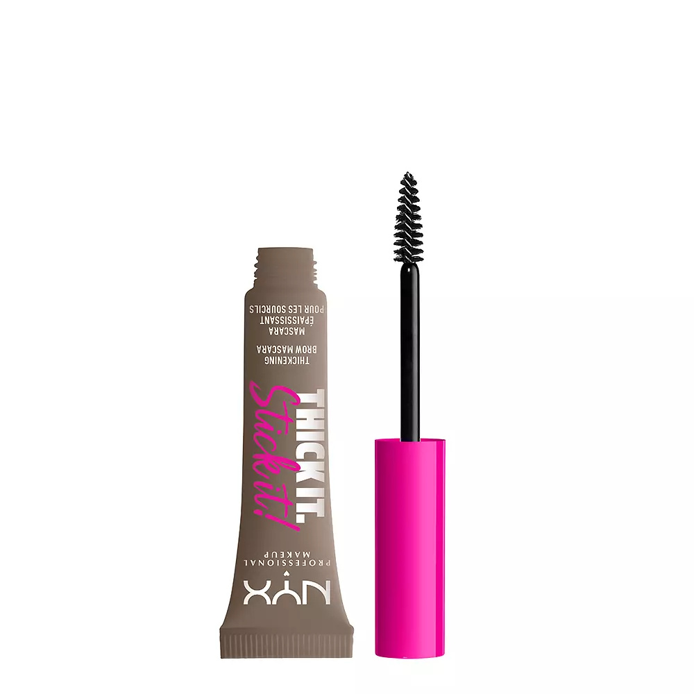 NYX PROFESSIONAL MAKE UP TICK IT. STICK IT! brow mascara #01-taupe NYX PROFESSIONAL MAKE UP TICK IT. STICK IT! brow mascara #01-taupe