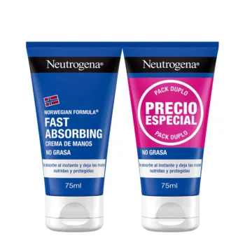 NEUTROGENA CREAM DE MANOS RPIDA ABSORCIN set 2 x 75 ml