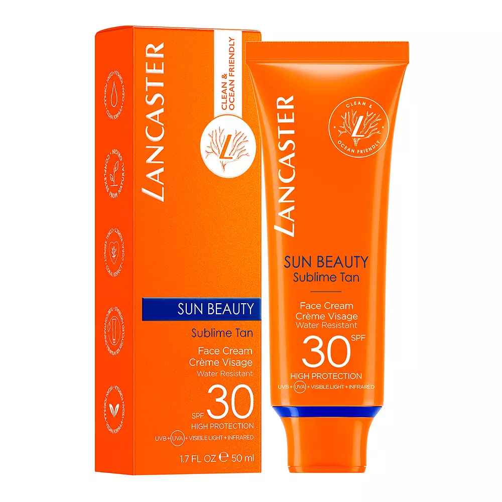 LANCASTER SUN BEAUTY face cream SPF30 50 ml LANCASTER SUN BEAUTY face cream SPF30 50 ml