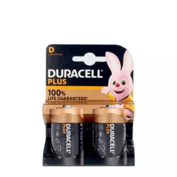 DURACELL DURACELL PLUS POWER LR20/MN1300 Batteriepaket x 2 Stück