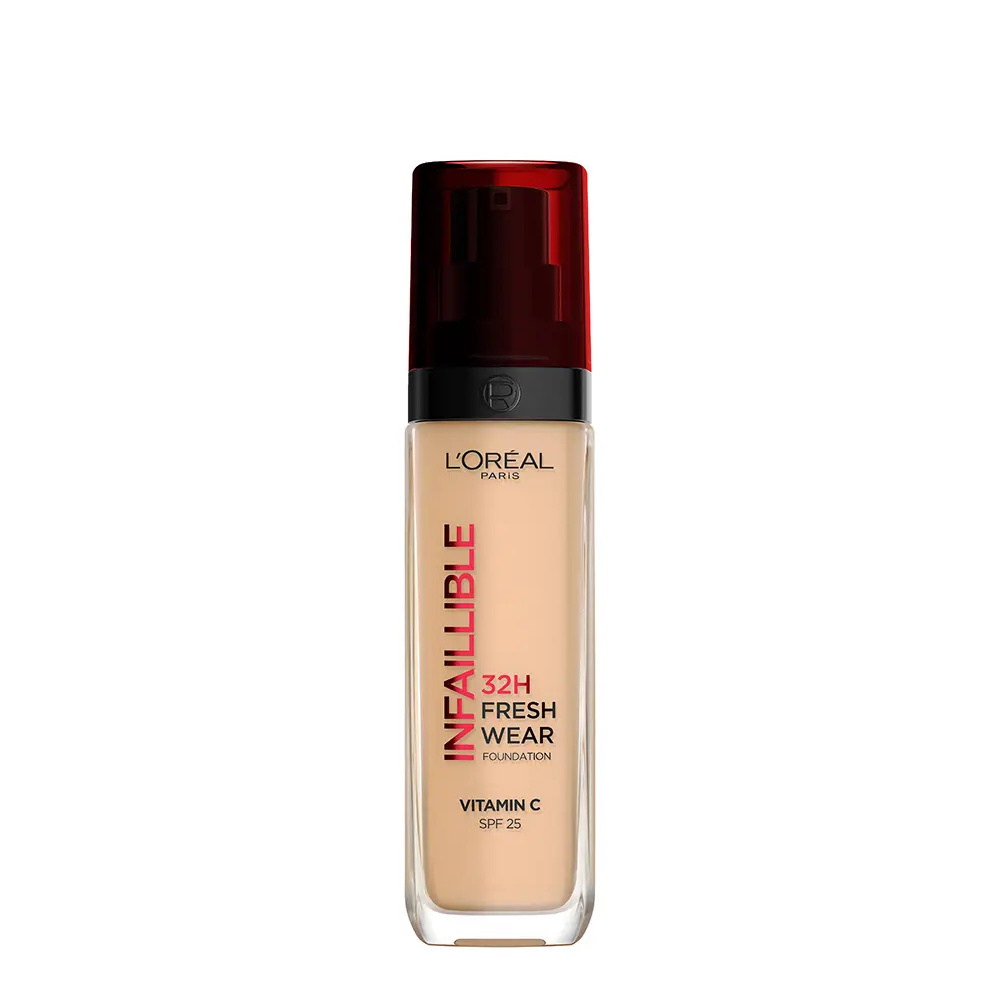 L'ORÉAL PARIS INFAILLIBLE FRESH WEAR 32H SPF25 vitamina c #225 L'ORÉAL PARIS INFAILLIBLE FRESH WEAR 32H SPF25 vitamina c #225