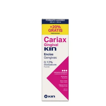 KIN CARIAX GINGIVAL enjuague bucal 500 ml + 100 ml