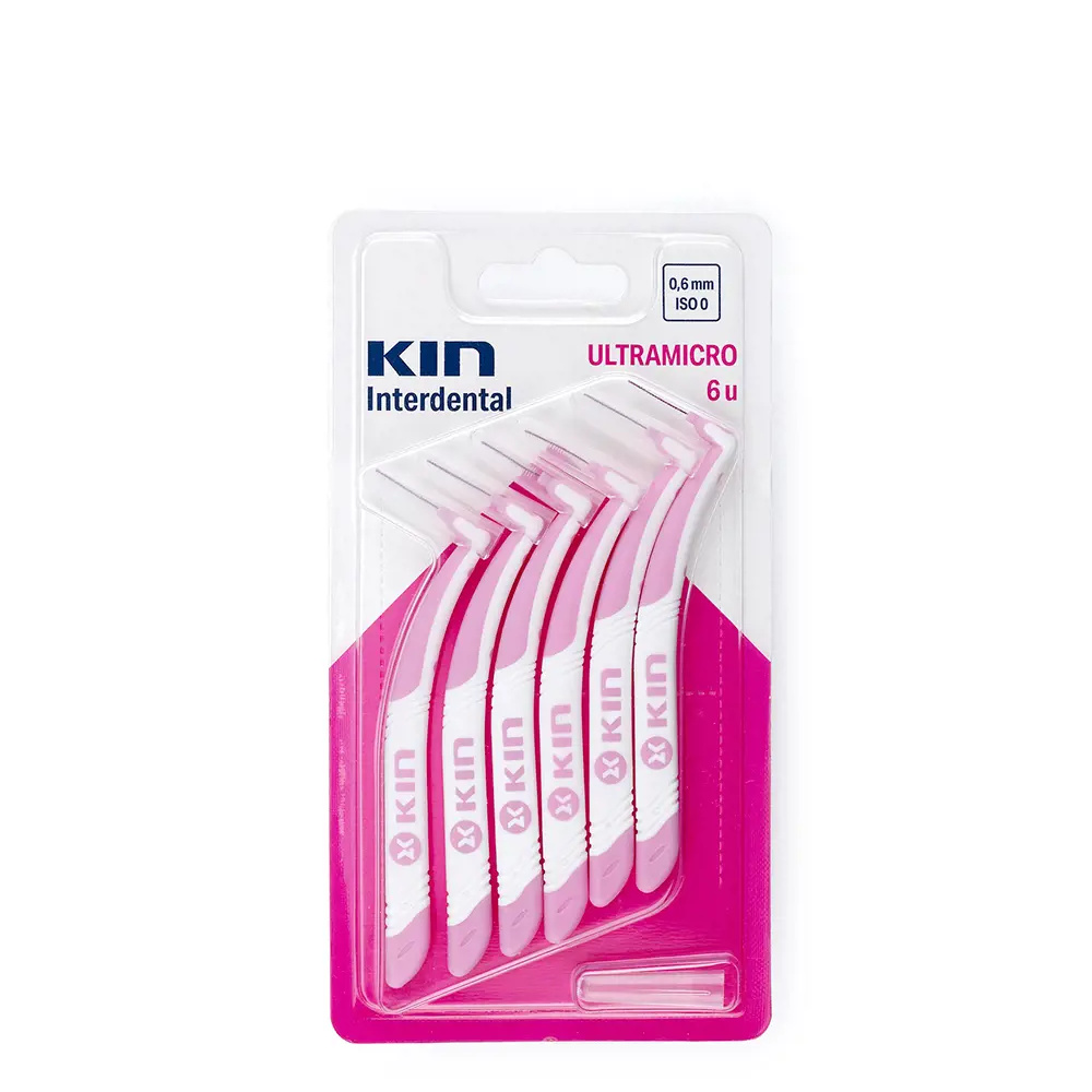 KIN INTERDENTAL Ultramicro 0.6 mm 6 units KIN INTERDENTAL Ultramicro 0.6 mm 6 units