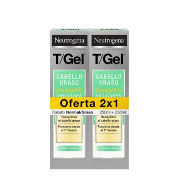 NEUTROGENA T/GEL CHAMP ANTICASPA NORMAL-GRASO set 2 x 250 ml