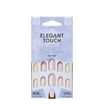 ELEGANT TOUCH LUXE LOOKS Nägel mit Kleber oval limitiert #Tip Top
