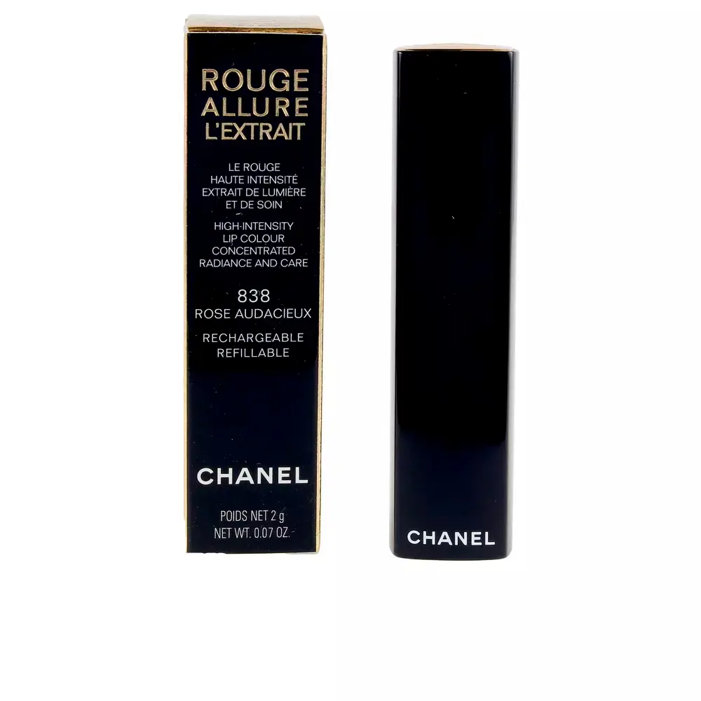 CHANEL ROUGE ALLURE L'EXTRAIT lipstick #rose audacieux-838 CHANEL ROUGE ALLURE L'EXTRAIT lipstick #rose audacieux-838