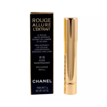 CHANEL ROUGE ALLURE L'EXTRAIT lipstick recharge #rose independant-818