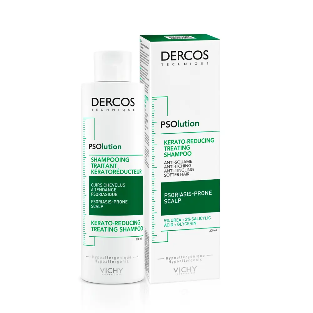 VICHY DERCOS PSOlution Kerato-Reducing-Behandlungsshampoo 200 ml