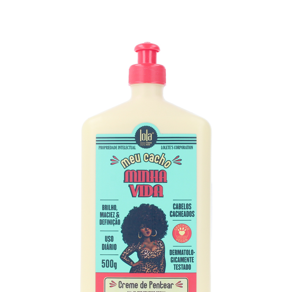 LOLA COSMETICS Meu Cacho Minha Vida Crema para Peinar 500 ml LOLA COSMETICS Meu Cacho Minha Vida Crema para Peinar 500 ml