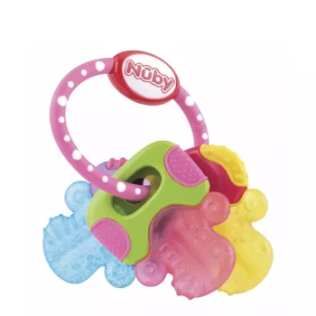 NÛBY ICYBITE mordedor llaves 3m+ #rosa 1 u
