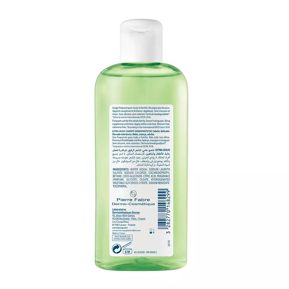 DUCRAY BALANCING SHAMPOO for delicate hair 200 ml