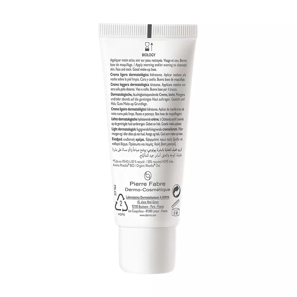 <span class="notranslate">A-DERMA BIOLOGY</span> moisturizing cream light 40 ml