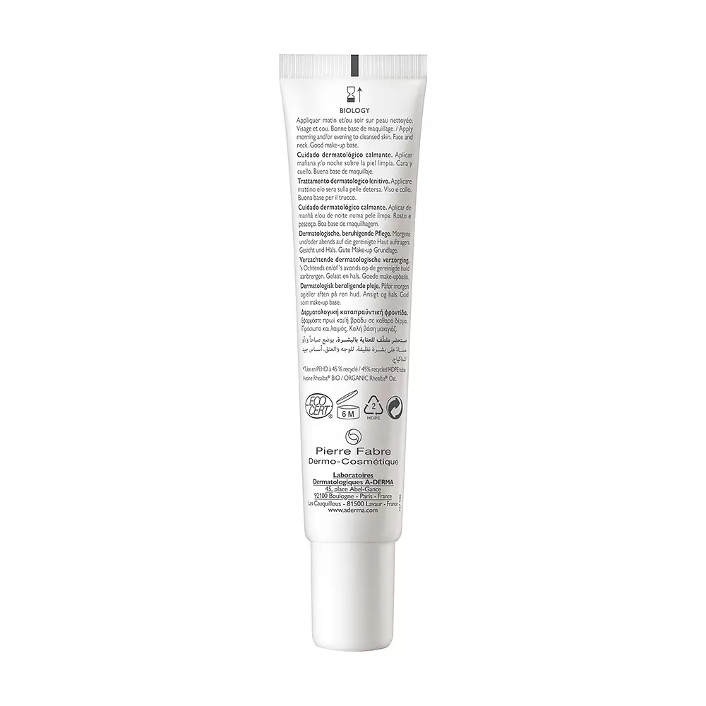 A-DERMA BIOLOGIE soin dermatologique apaisant 40 ml