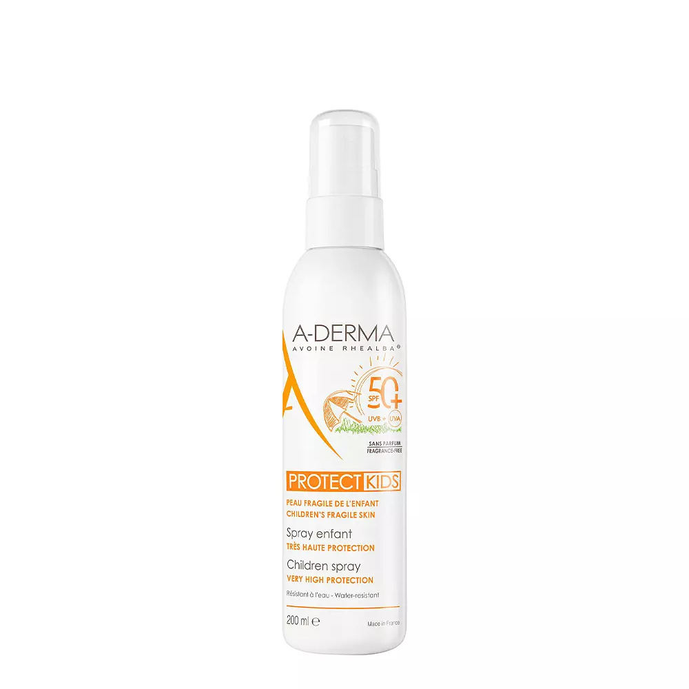 A-DERMA PROTECT KIDS spray solar infantil SPF50+ 200 ml A-DERMA PROTECT KIDS spray solar infantil SPF50+ 200 ml
