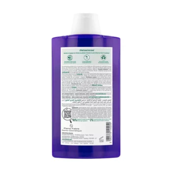KLORANE A LA CENTAUREA BIO champú antiamarilleo cabello grey and blonde 400 ml
