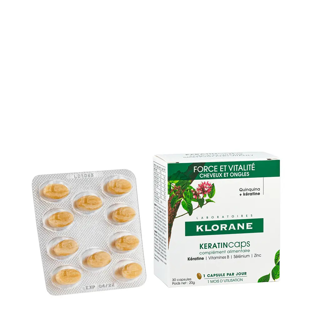 KLORANE KERATINCAPS Capsules For Hair And Nails 30 capsules KLORANE KERATINCAPS Capsules For Hair And Nails 30 capsules