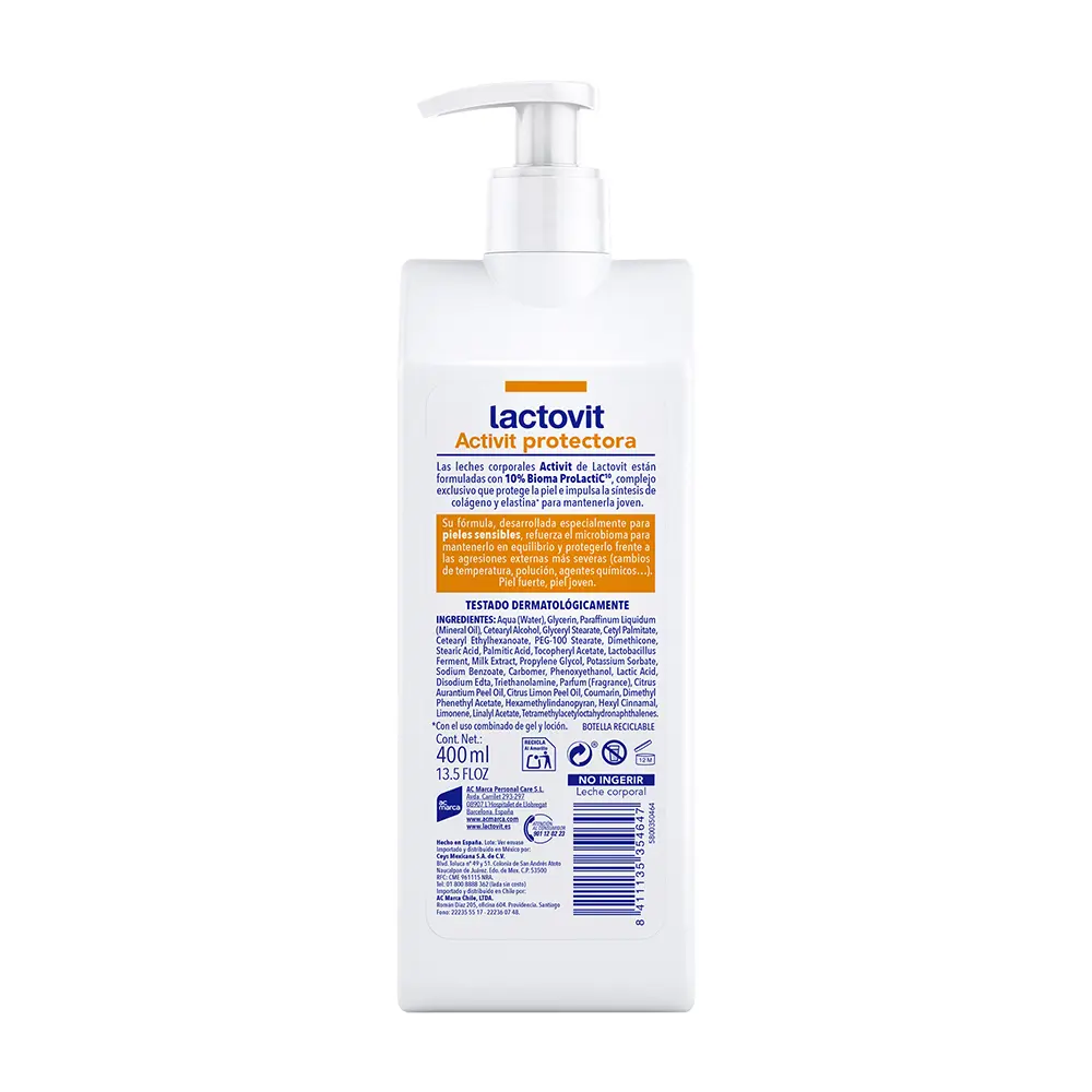 ACTIVIT PROTECTOR Latte Corpo 400 ml