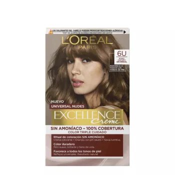 L'ORÉAL PARIS EXCELLENCE cream universal nudes dye #6u-dark blonde 5 u