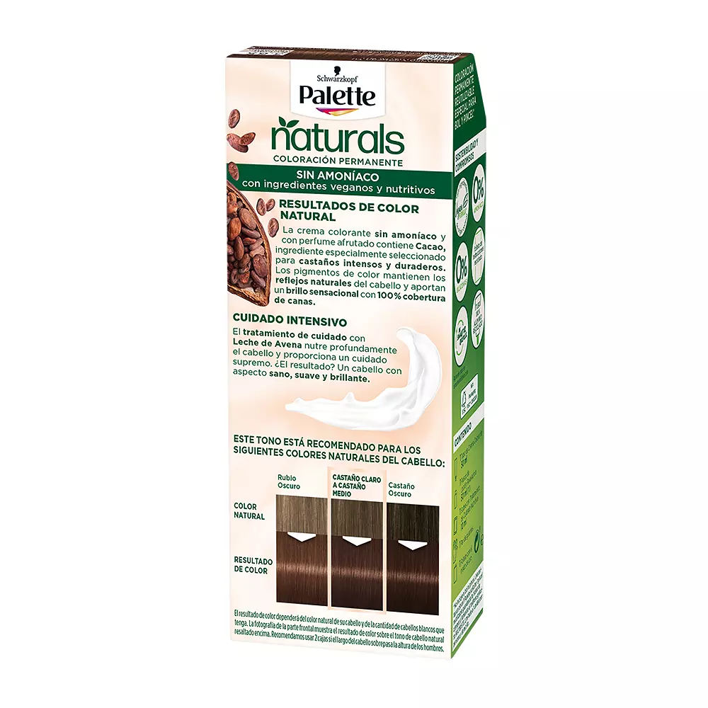 PALETTE PALETTE NATURAL dye #3.65- chestnut chocolate 1 u